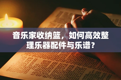 音乐家收纳篮，如何高效整理乐器配件与乐谱？