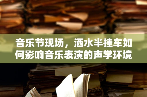 音乐节现场，洒水半挂车如何影响音乐表演的声学环境？