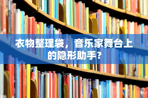 衣物整理袋，音乐家舞台上的隐形助手？