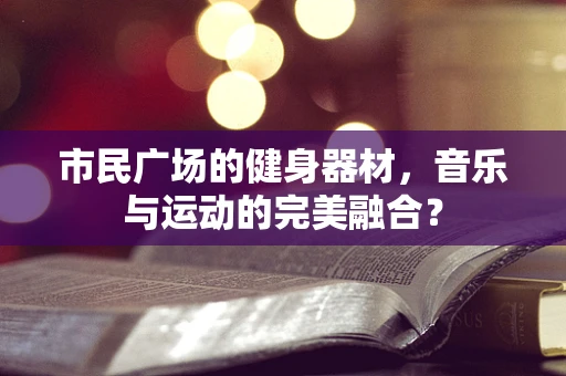 市民广场的健身器材，音乐与运动的完美融合？